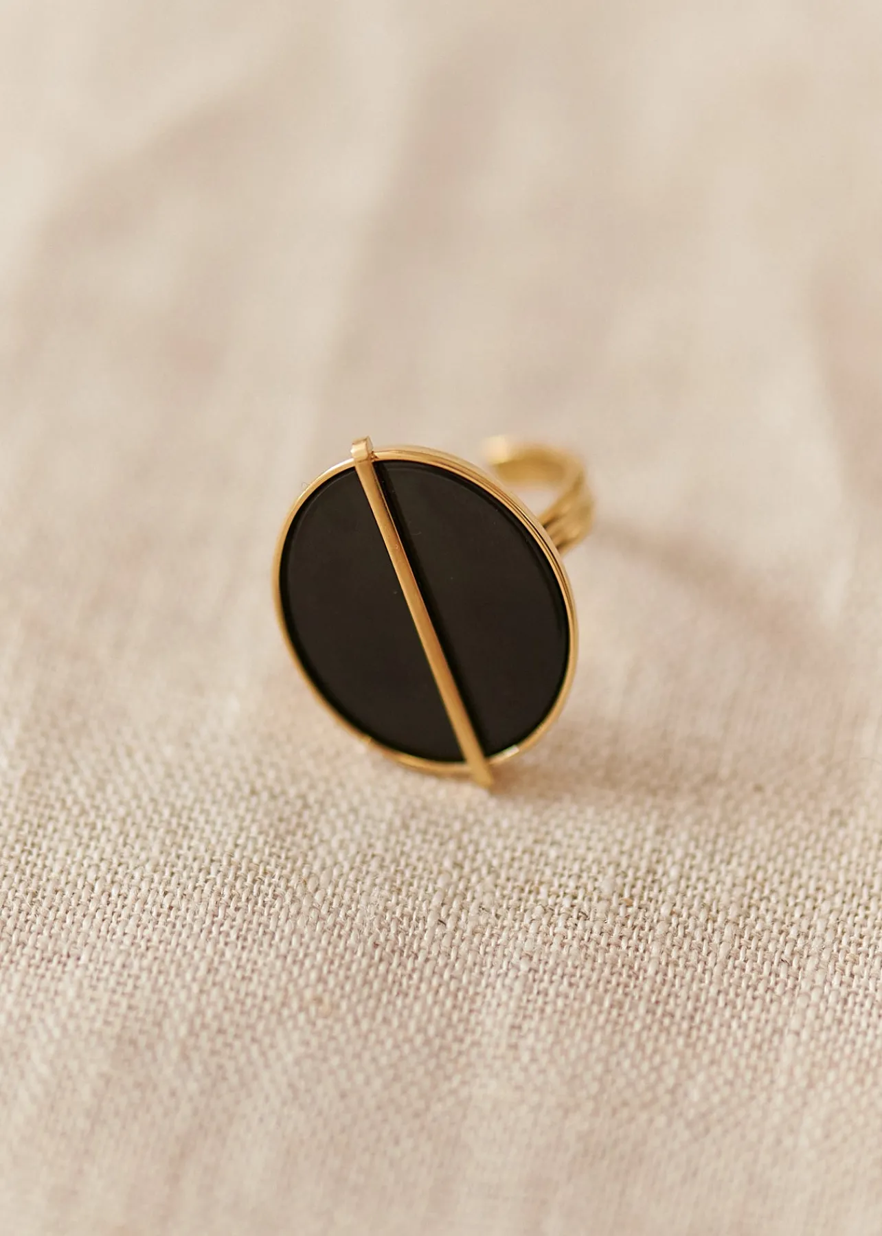 Motus Boutique Bagues^Bague Andrée Noir-BagueAndrée