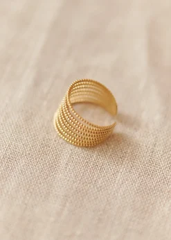Motus Boutique Bagues^Bague Irisa Doré-BagueIrisa