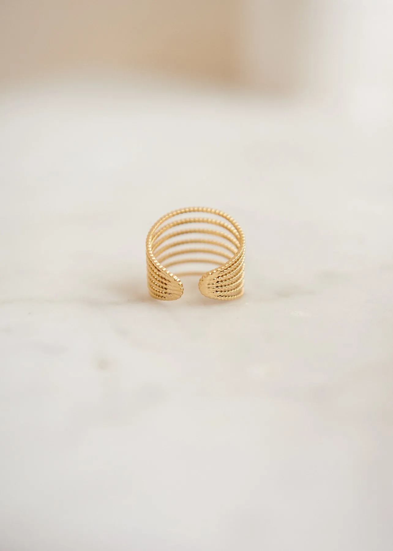 Motus Boutique Bagues^Bague Irisa Doré-BagueIrisa