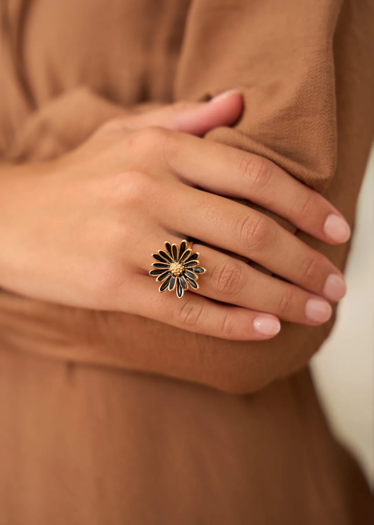 Motus Boutique Bagues^Bague Mila Noir-BagueMila