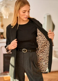 Motus Boutique Vestes & Manteaux^Blazer Naia Noir-BlazerNaia