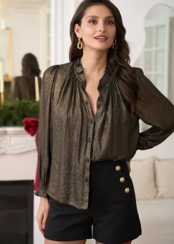 Motus Boutique Chemises & Blouses^Blouse Amélia Bronze-BlouseAmélia