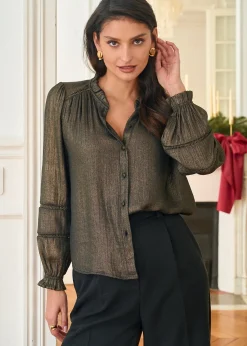 Motus Boutique Chemises & Blouses^Blouse Cassiopée Bronze-BlouseCassiopée