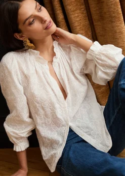 Motus Boutique Chemises & Blouses^Blouse Lexa Ecru-BlouseLexa