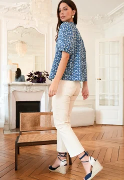 Motus Boutique Chemises & Blouses^Blouse Leya Bleu-BlouseLeya