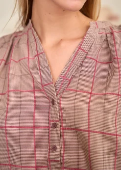 Motus Boutique Chemises & Blouses^Blouse Manel MotifBordeaux-BlouseManel