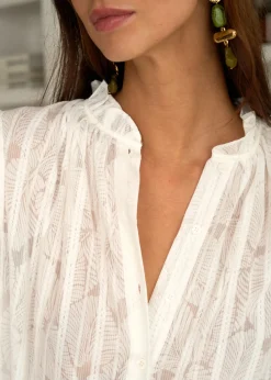 Motus Boutique Chemises & Blouses^Blouse Mika Ecru-BlouseMika