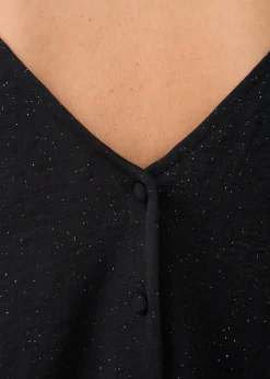 Motus Boutique Chemises & Blouses^Blouse Olga Noir-BlouseOlga