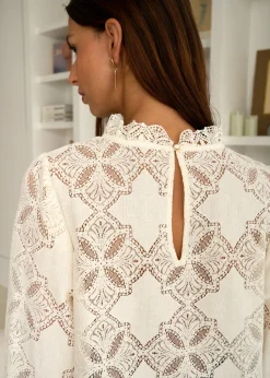 Motus Boutique Chemises & Blouses^Blouse Olympe Ivoire-BlouseOlympe
