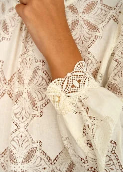 Motus Boutique Chemises & Blouses^Blouse Olympe Ivoire-BlouseOlympe