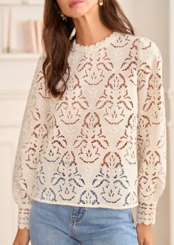 Motus Boutique Chemises & Blouses^Blouse Rose Ivoire-BlouseRose