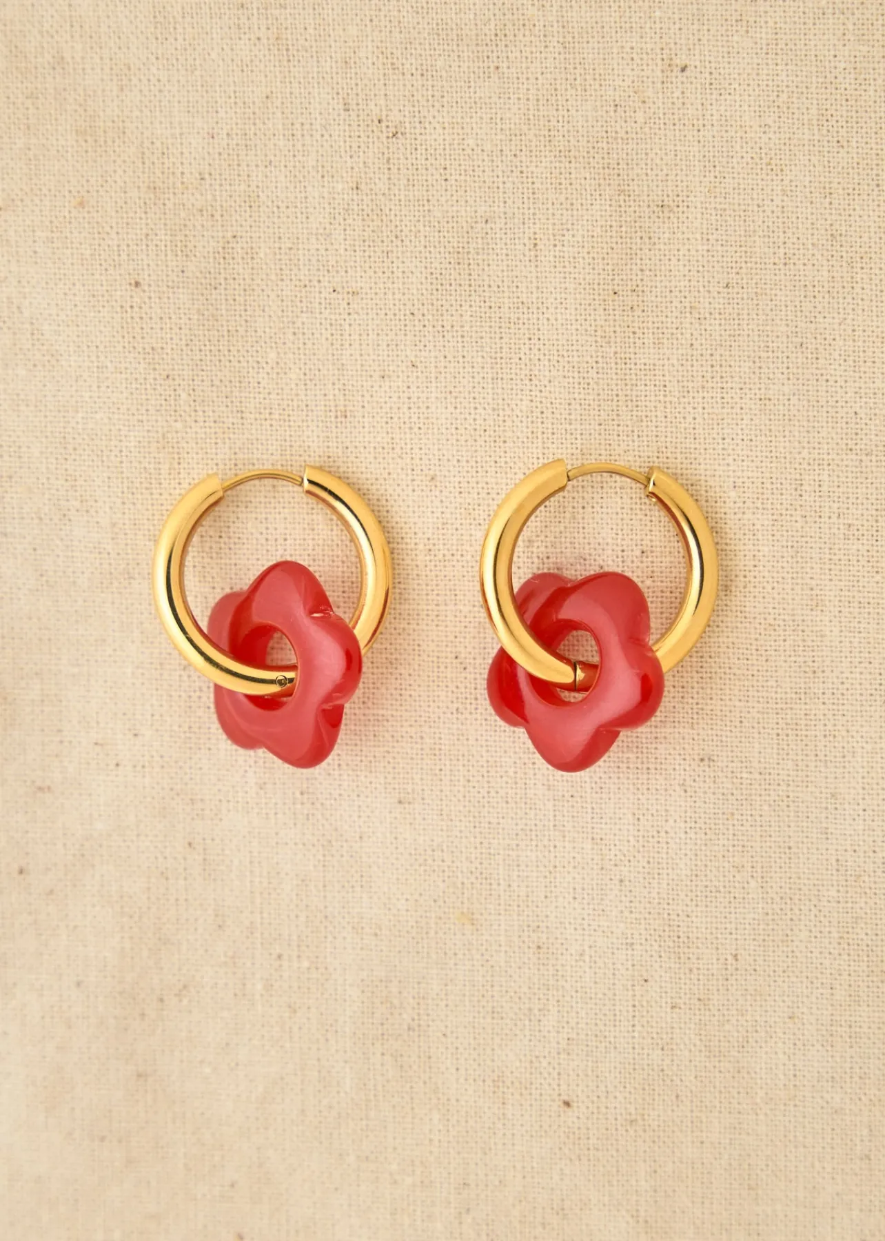 Motus Boutique Boucles D'oreilles^Boucles d'oreilles Amélia Rouge-Bouclesd'oreillesAmélia