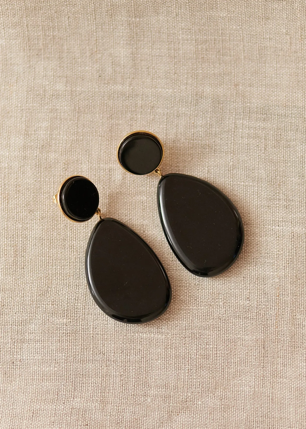 Motus Boutique Boucles D'oreilles^Boucles d'oreilles Cécilia Noir-Bouclesd'oreillesCécilia