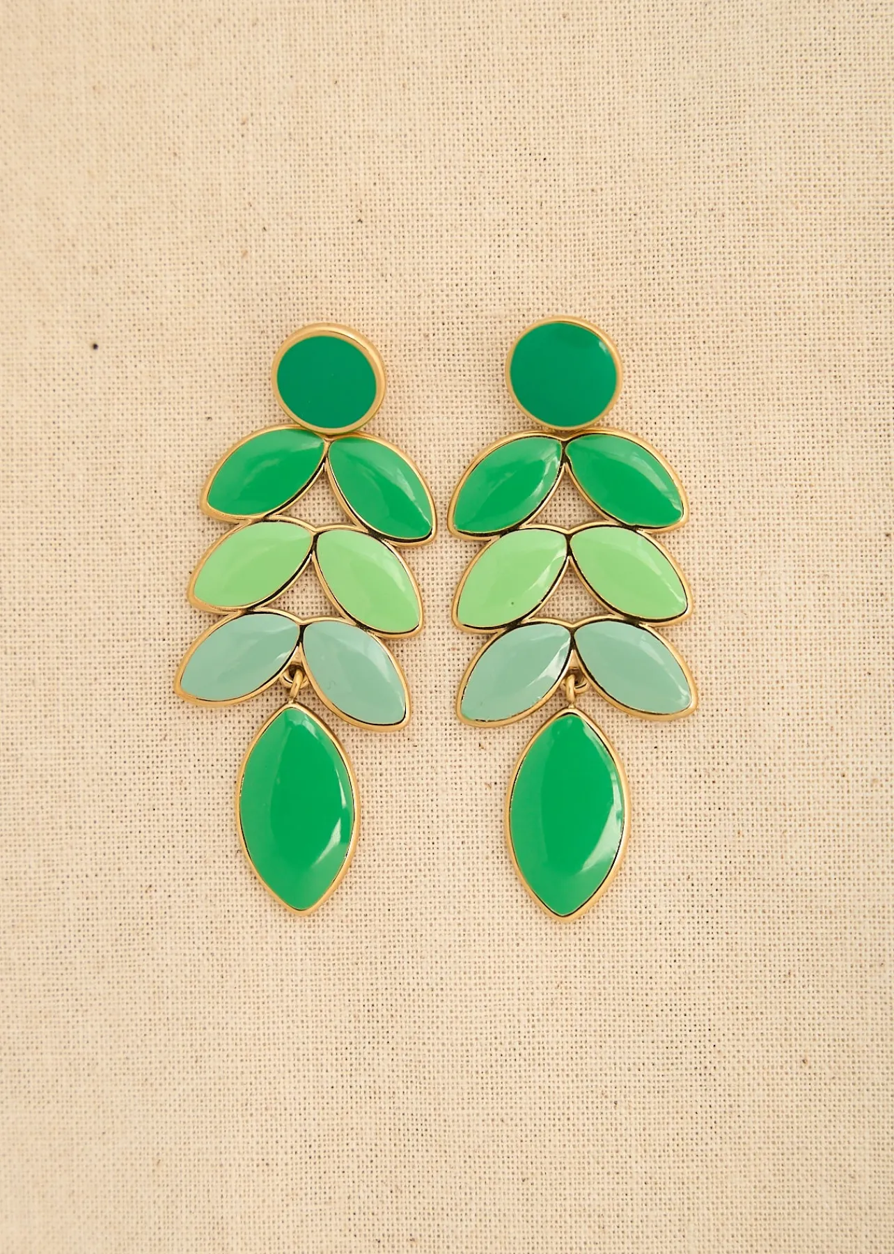 Motus Boutique Boucles D'oreilles^Boucles d'oreilles Darwin Vert-Bouclesd'oreillesDarwin