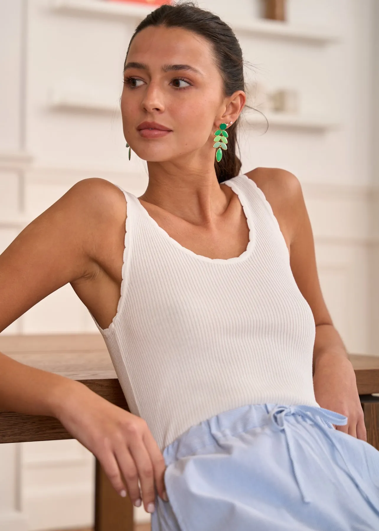 Motus Boutique Boucles D'oreilles^Boucles d'oreilles Darwin Vert-Bouclesd'oreillesDarwin