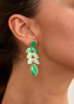 Motus Boutique Boucles D'oreilles^Boucles d'oreilles Darwin Vert-Bouclesd'oreillesDarwin