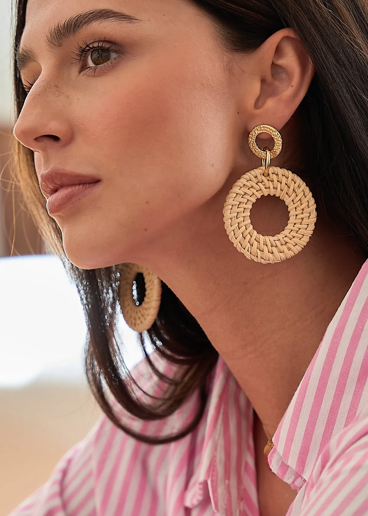 Motus Boutique Boucles D'oreilles^Boucles d'oreilles Gala Beige-Bouclesd'oreillesGala
