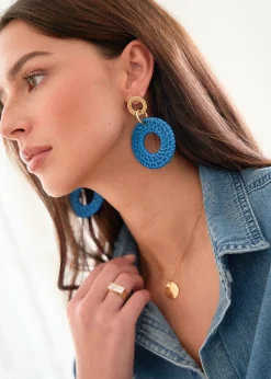 Motus Boutique Boucles D'oreilles^Boucles d'oreilles Gala Bleu-Bouclesd'oreillesGala