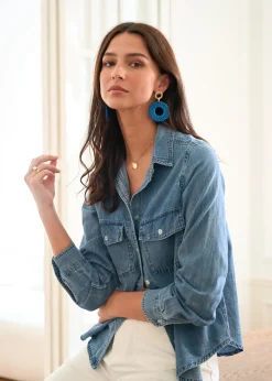 Motus Boutique Boucles D'oreilles^Boucles d'oreilles Gala Bleu-Bouclesd'oreillesGala