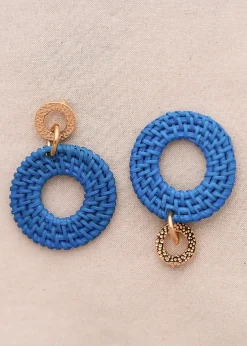 Motus Boutique Boucles D'oreilles^Boucles d'oreilles Gala Bleu-Bouclesd'oreillesGala