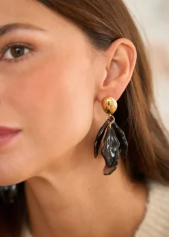 Motus Boutique Boucles D'oreilles^Boucles d'oreilles Lex Noir-Bouclesd'oreillesLex