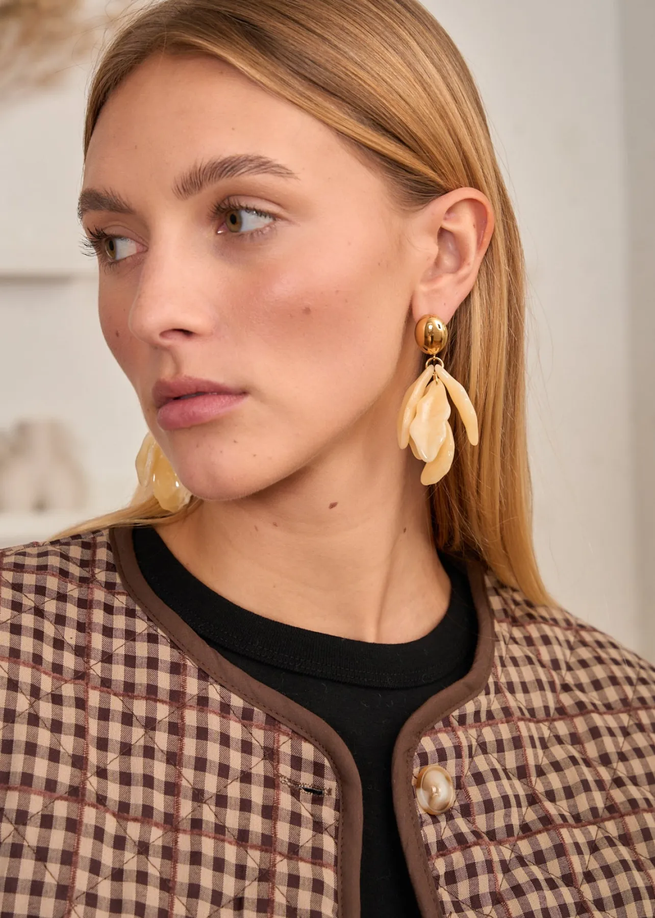 Motus Boutique Boucles D'oreilles^Boucles d'oreilles Lex Beige-Bouclesd'oreillesLex