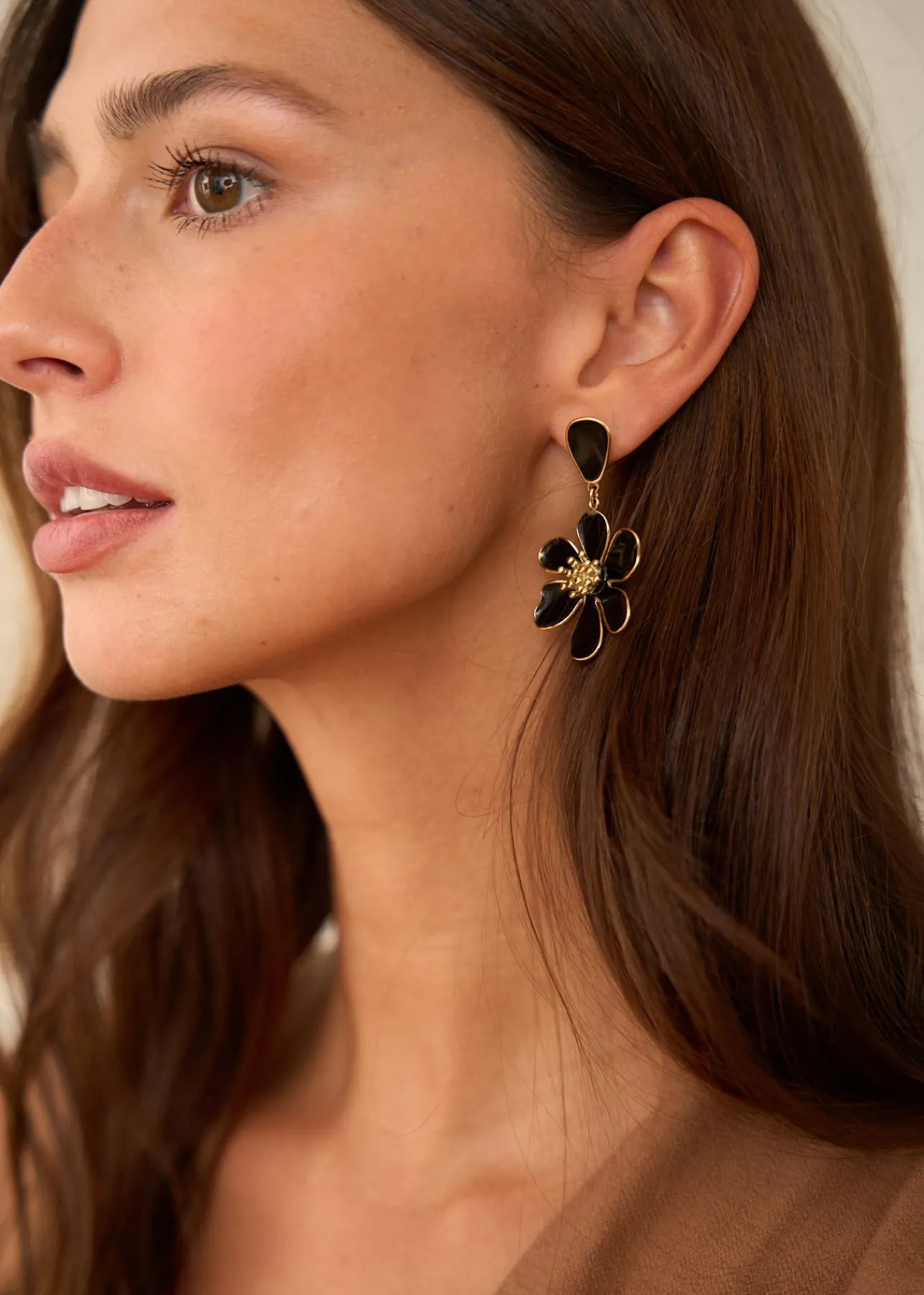 Motus Boutique Boucles D'oreilles^Boucles d'oreilles Nova Noir-Bouclesd'oreillesNova