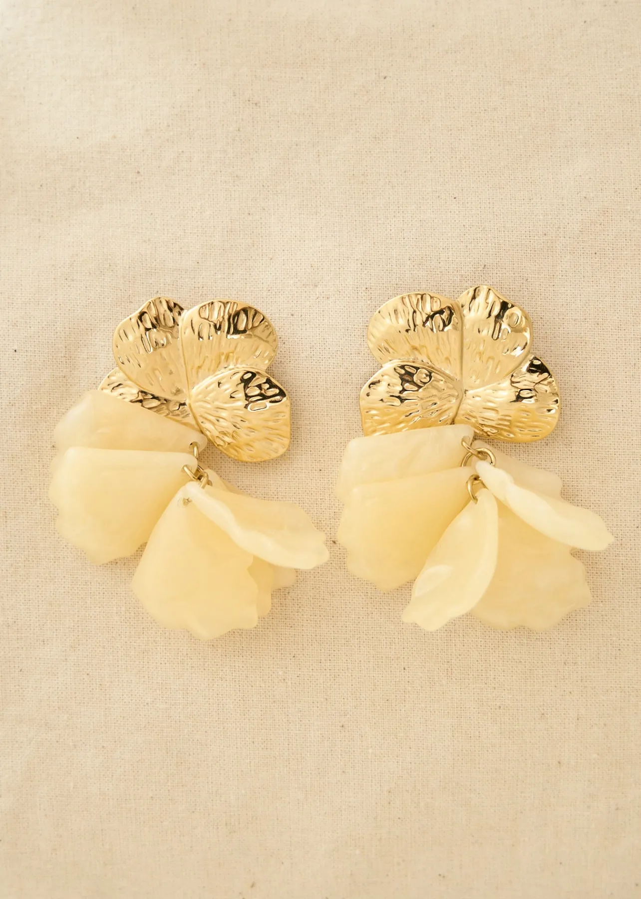 Motus Boutique Boucles D'oreilles^Boucles d'oreilles Violette Blanc-Bouclesd'oreillesViolette