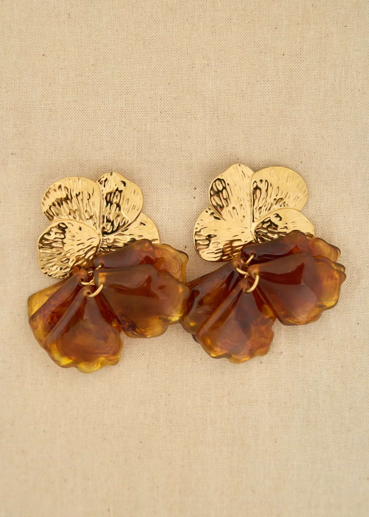 Motus Boutique Boucles D'oreilles^Boucles d'oreilles Violette Marron-Bouclesd'oreillesViolette