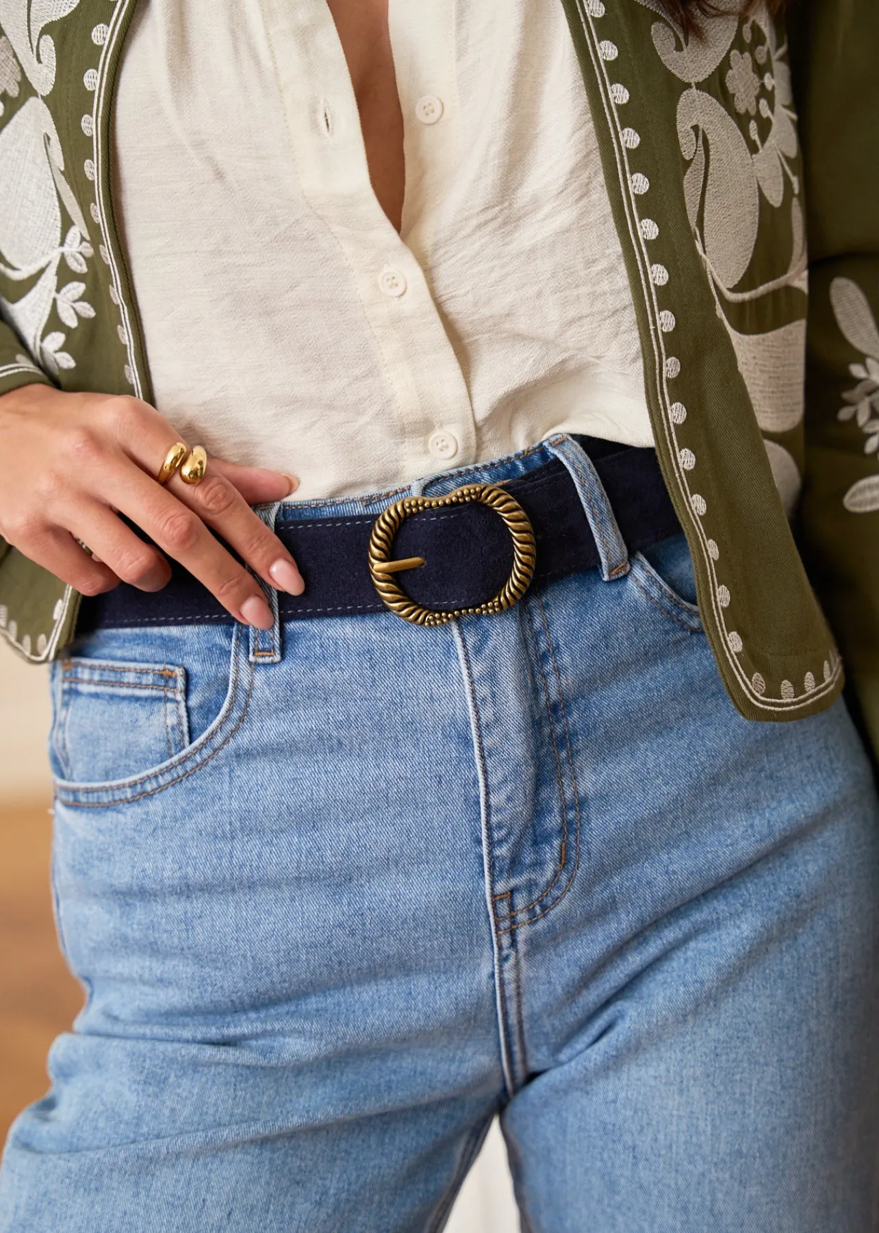 Motus Boutique Ceintures^Ceinture Aristide Marine-CeintureAristide