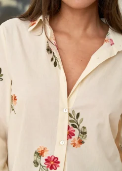 Motus Boutique Chemises & Blouses^Chemise Doria Beige-ChemiseDoria