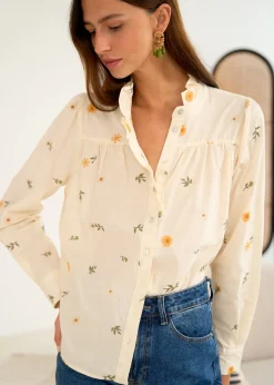 Motus Boutique Chemises & Blouses^Chemise Eden Beige-ChemiseEden