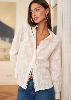 Motus Boutique Chemises & Blouses^Chemise Lyse Blanc-ChemiseLyse