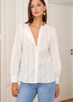 Motus Boutique Chemises & Blouses^Chemise Noa Blanc-ChemiseNoa