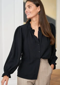 Motus Boutique Chemises & Blouses^Chemise Slay Noir-ChemiseSlay