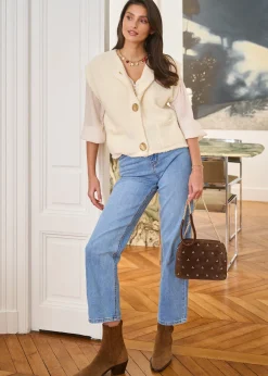 Motus Boutique Mailles^Gilet Artus Beige-GiletArtus