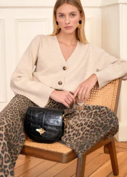 Motus Boutique Mailles^Gilet Céleste Beige-GiletCéleste