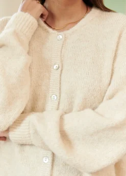 Motus Boutique Mailles^Gilet Malo Beige-GiletMalo