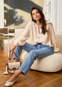 Motus Boutique Mailles^Gilet Soho Ivoire-GiletSoho