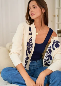 Motus Boutique Mailles^Gilet Solal Beige-GiletSolal