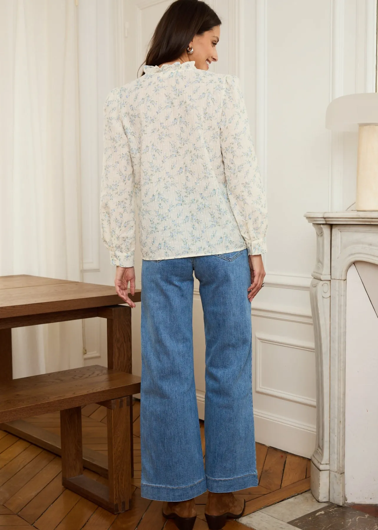 Motus Boutique Denim^Jean Faustinette BleuClair-JeanFaustinette