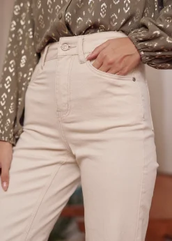 Motus Boutique Denim^Jean Solange Naturel-JeanSolange