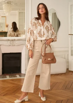 Motus Boutique Denim^Jean Violette Beige-JeanViolette