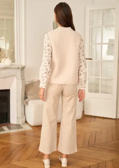 Motus Boutique Denim^Jean Violette Beige-JeanViolette