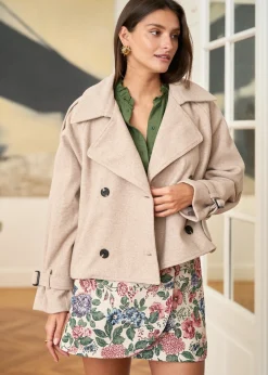 Motus Boutique Jupes & Shorts^Jupe Lio FleuriFondBeige-JupeLio