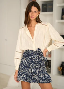 Motus Boutique Jupes & Shorts^Jupe Monica Marine-JupeMonica