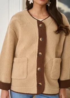Motus Boutique Vestes & Manteaux^Manteau Isaline Beige-ManteauIsaline
