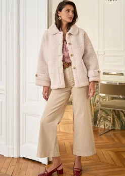 Motus Boutique Vestes & Manteaux^Manteau Lison Beige-ManteauLison