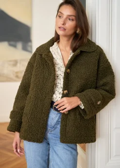 Motus Boutique Vestes & Manteaux^Manteau Lison Kaki-ManteauLison