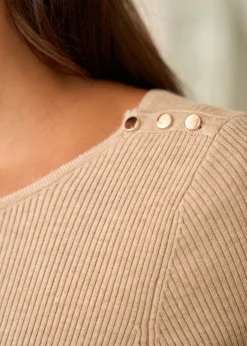 Motus Boutique Mailles^Pull Alban Beige-PullAlban